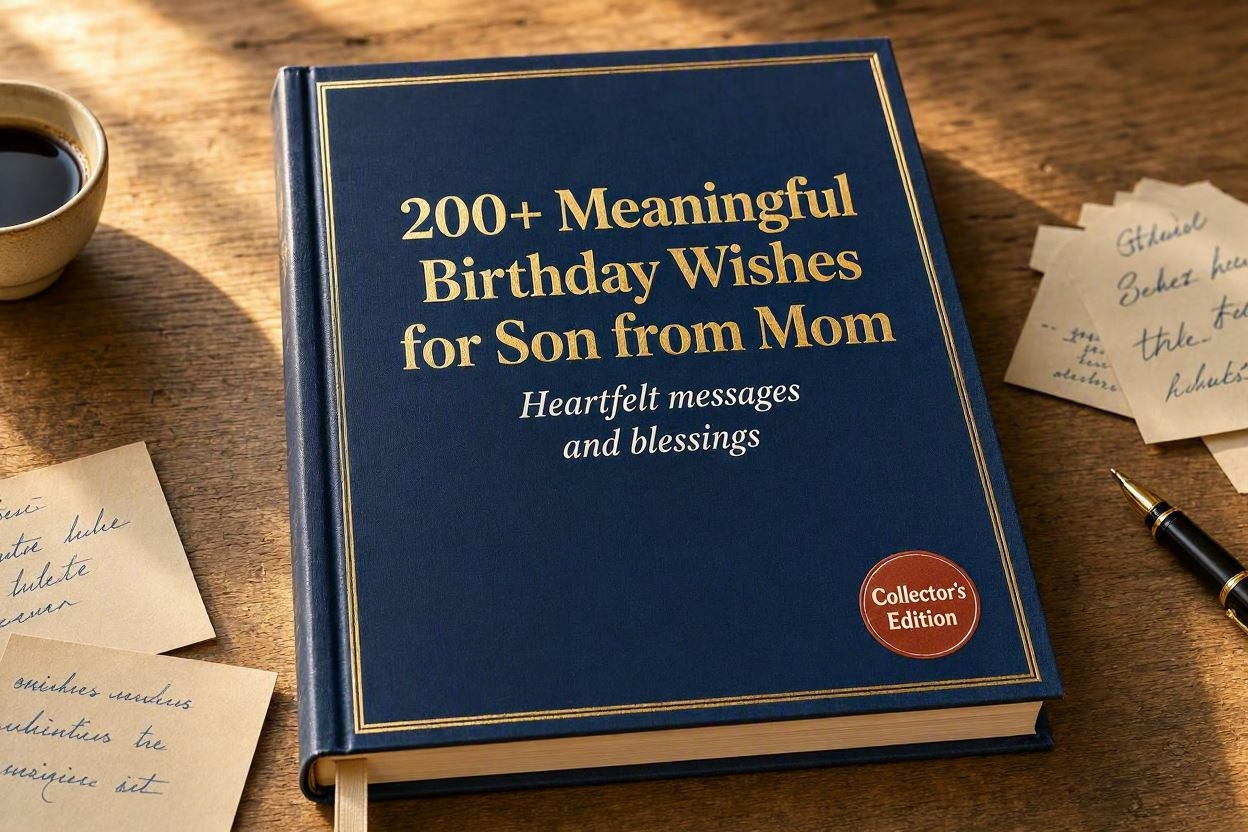 Birthday Wishes for Son from Mom\