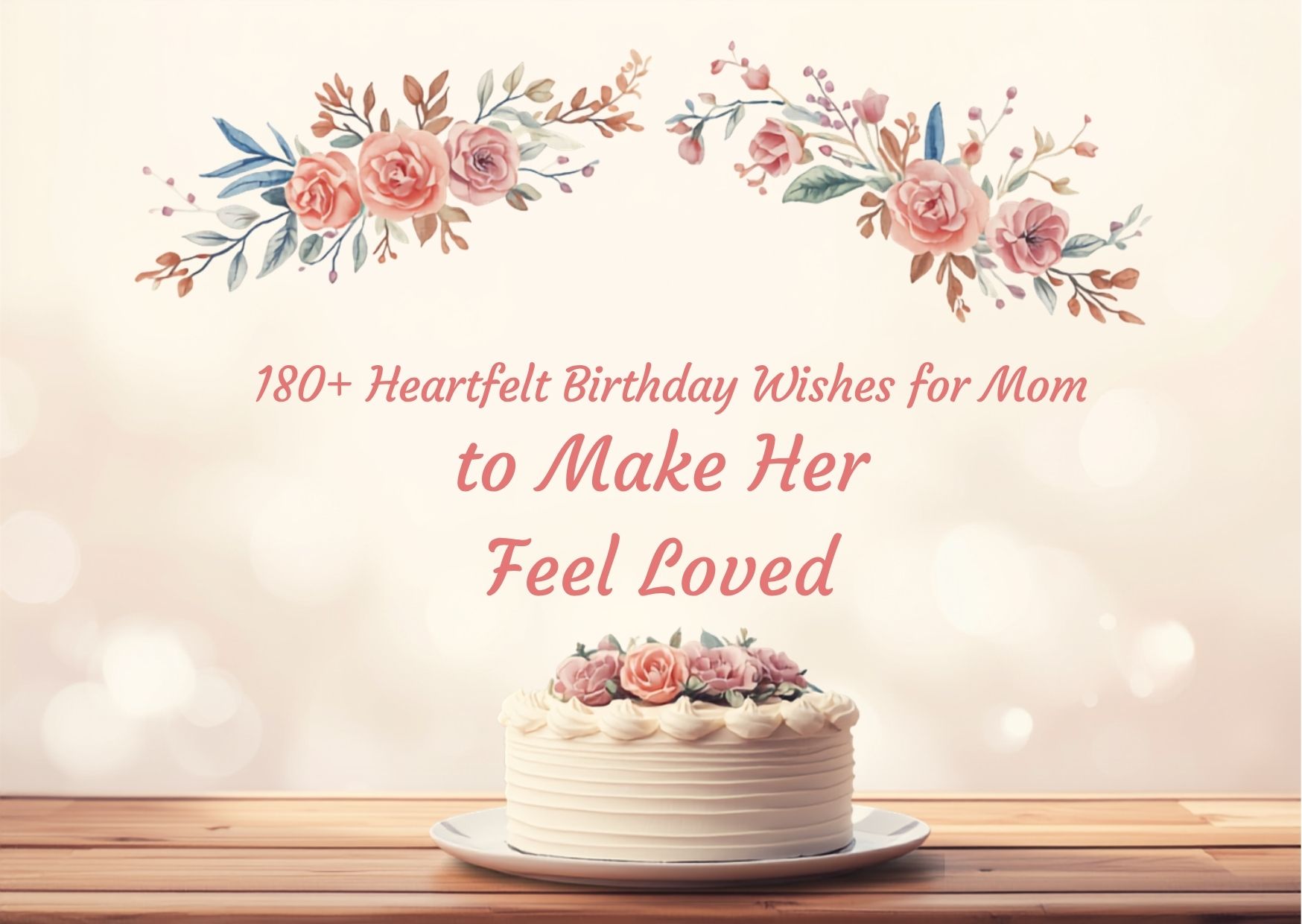 Birthday Wishes for Mom