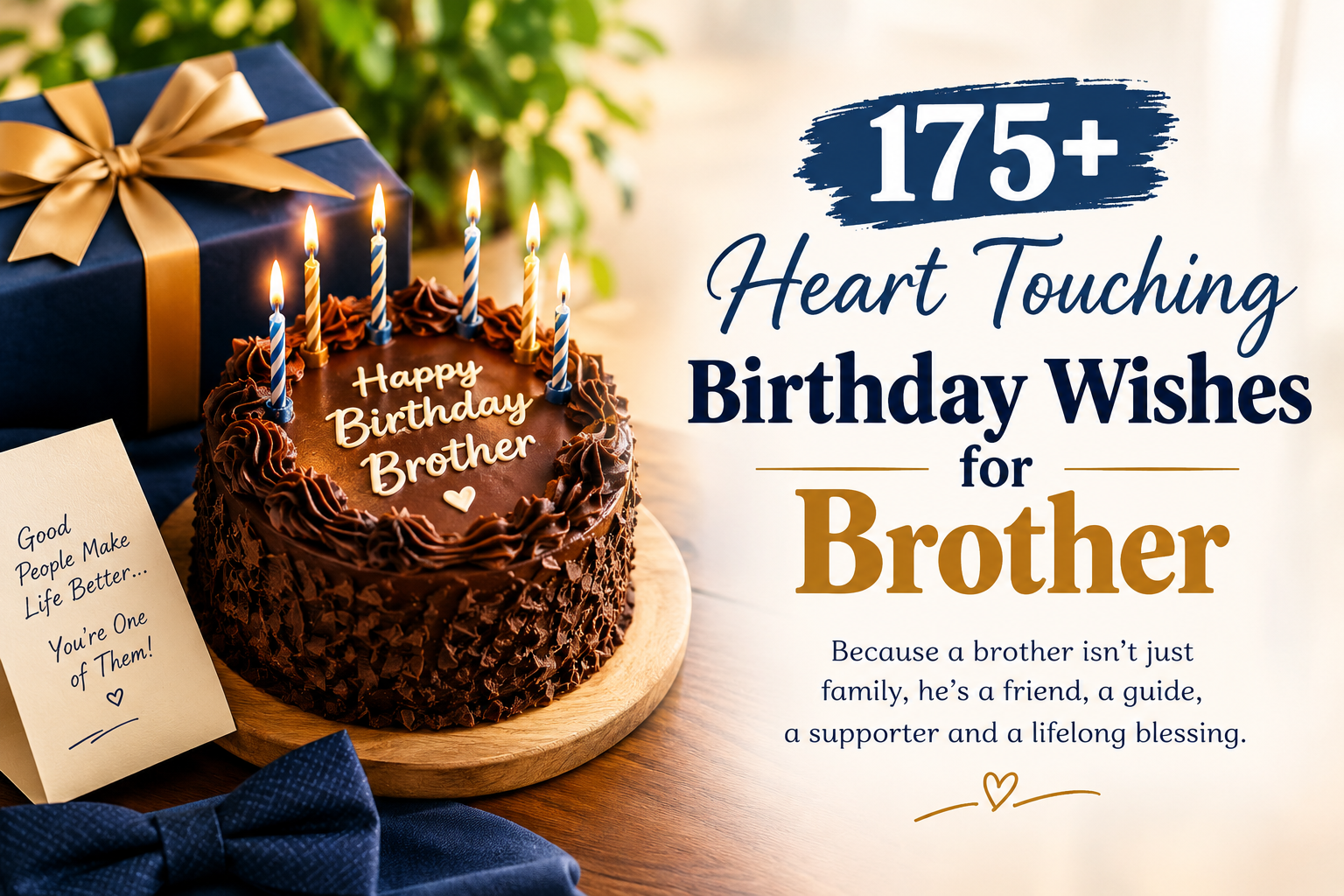 Birthday Wishes for Brother